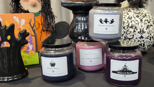 Halloween ~ Haunted Hotel Candle