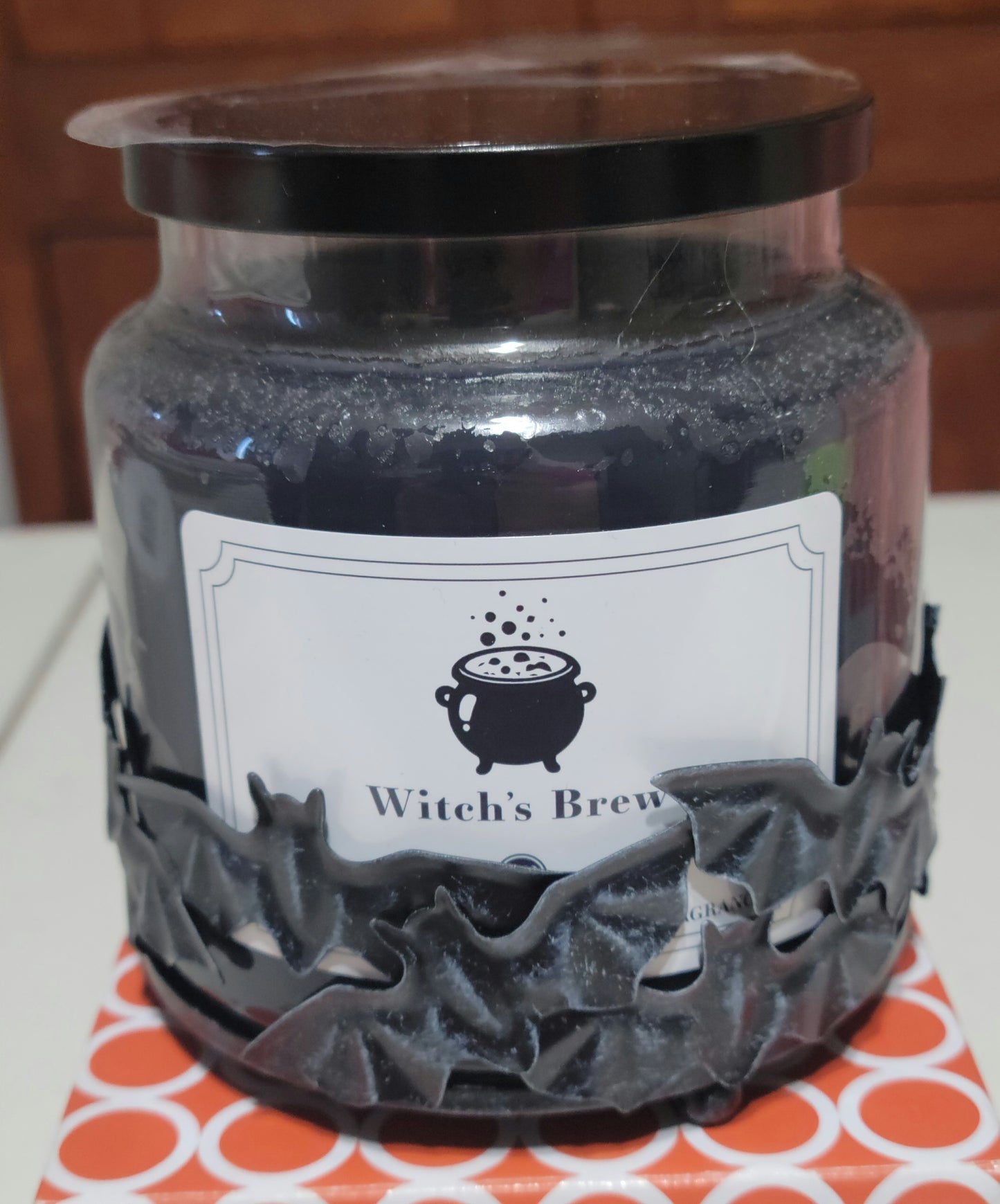 Halloween Candle Wrap ~ Bats