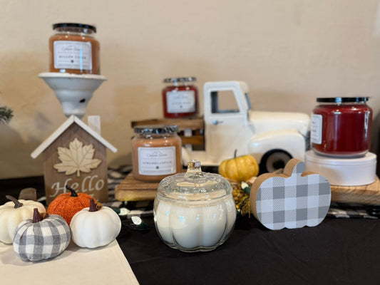 Pumpkin Jar - White Pumpkin