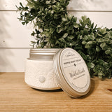 Warmer - White Leaf plus Dish for Melt cubes.