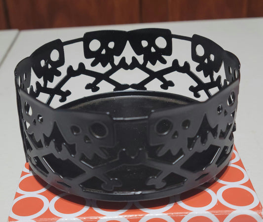 Halloween Candle Wrap ~ Skulls