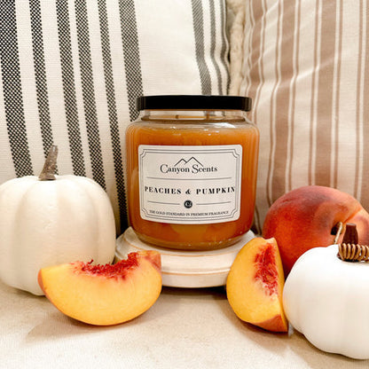 Peaches & Pumpkin Wax Melt / Wickless Candle