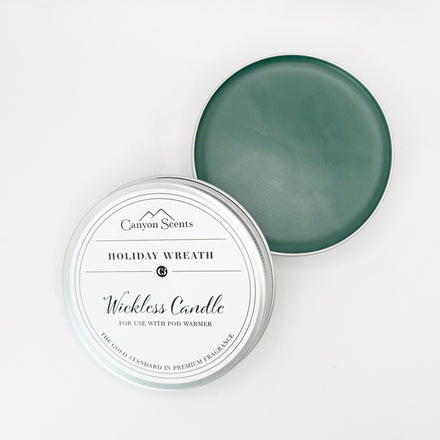 Holiday Wreath Wax Melt / Wickless Candle