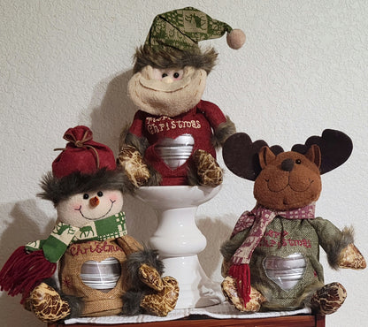 Wickless Wax Pods Gift Set - Reindeer Bag