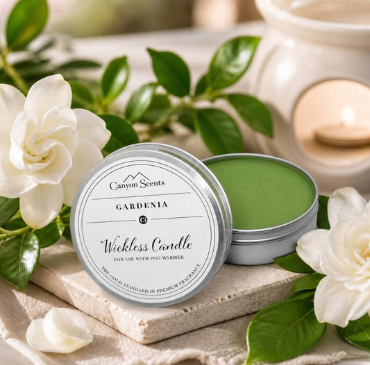 Gardenia Wickless Candle (Pod)