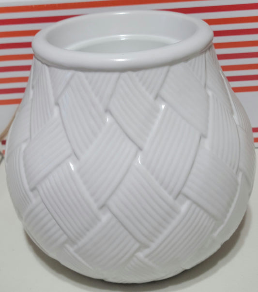 Warmer w/Timer ~ Basketweave ~ For Wickless Pods & Beanie Melts