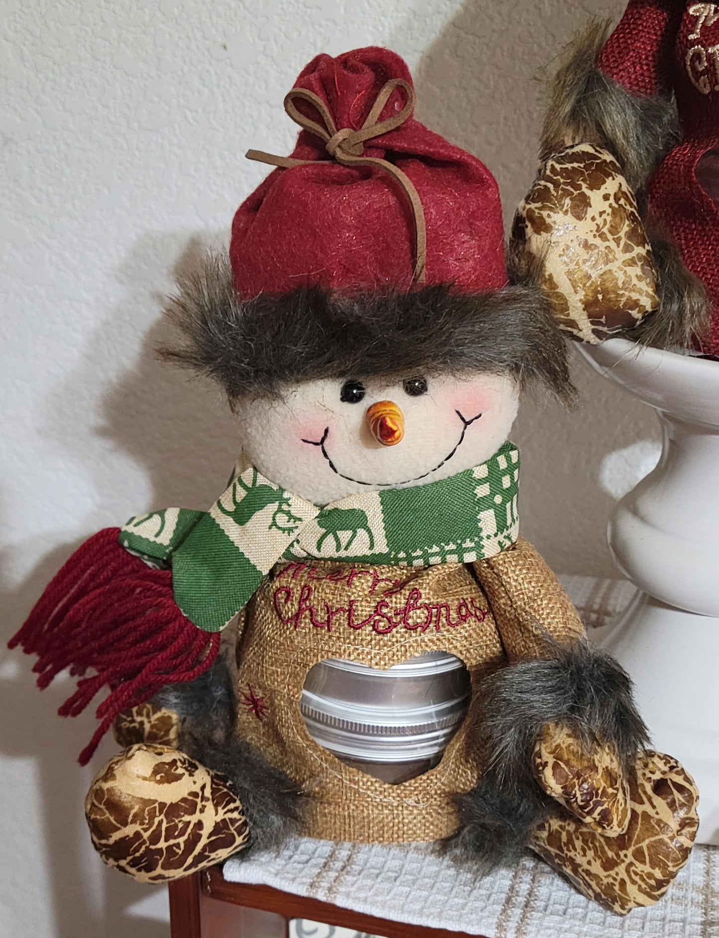 Wickless Wax Pods Gift Set ~ Snowman