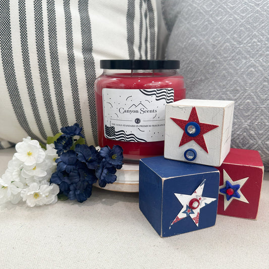Patriotic Fresh Watermelon Candle
