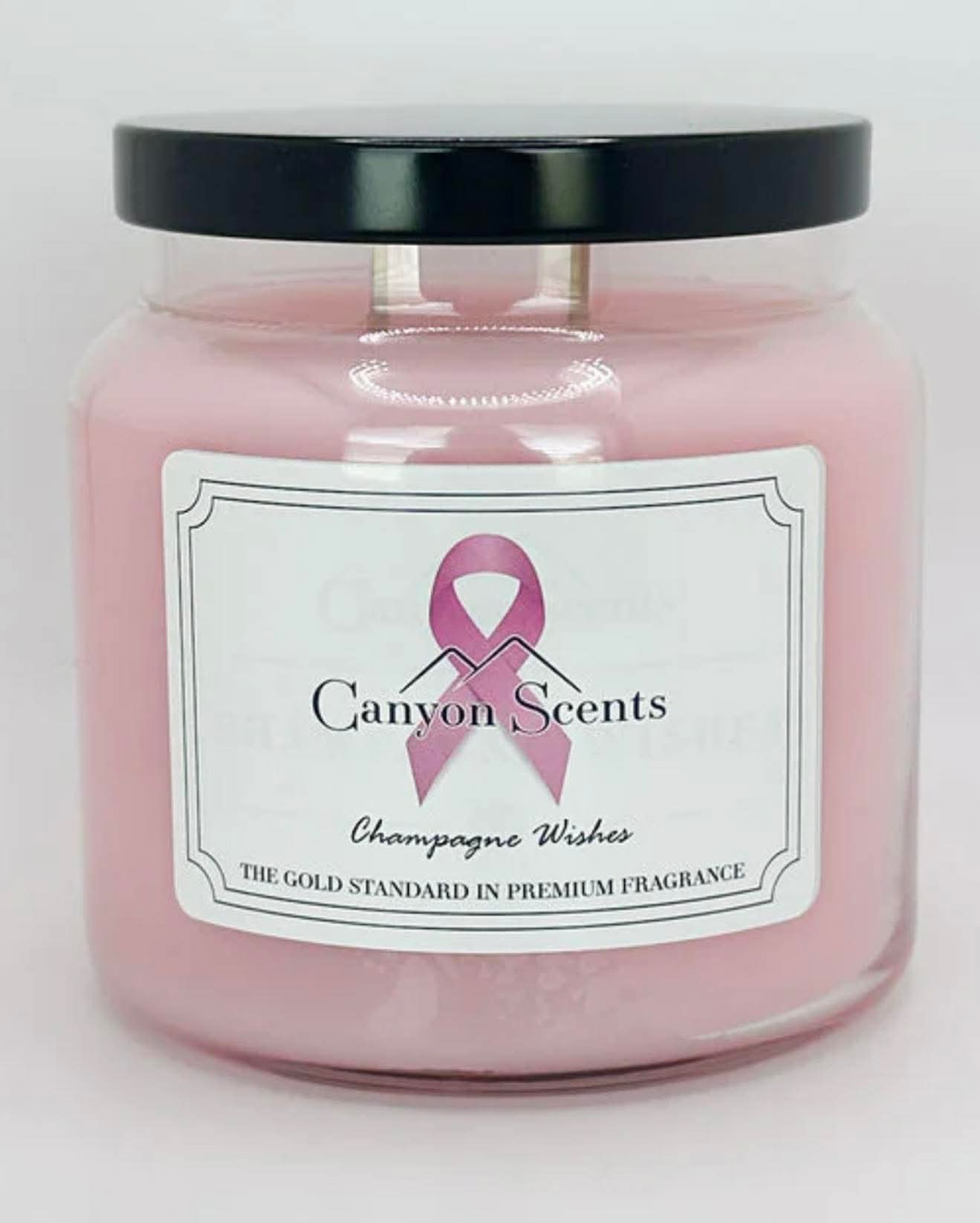 Breast Cancer Awareness Candle