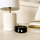 Wax Warmer-Black w/Gold Rim includes Dish for Melts